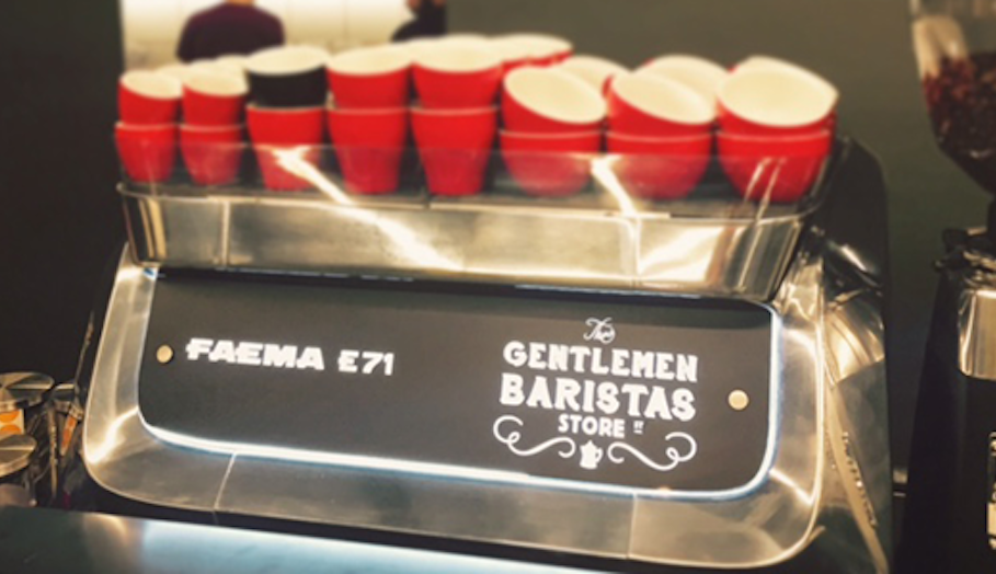 Faema E71 at The Gentlemen's Barista